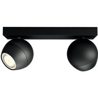 Philips Lighting Hue LED-Deckenstrahler 871951433908800 Hue White Amb. Buckram Spot 2 flg. schwarz 2 von Philips Lighting