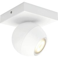 Philips Lighting Hue LED-Deckenstrahler 871951433922400 Hue White Amb. Buckram Spot 1 flg. weiß 350 von Philips Lighting