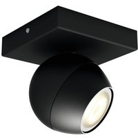 Philips Lighting Hue LED-Deckenstrahler 871951433924800 Hue White Amb. Buckram Spot 1 flg. schwarz 3 von Philips Lighting