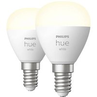 Philips Lighting Hue LED-Leuchtmittel (2er-Set) 871951435677100 EEK: G (A - G) Hue White E14 Luster von Philips Lighting