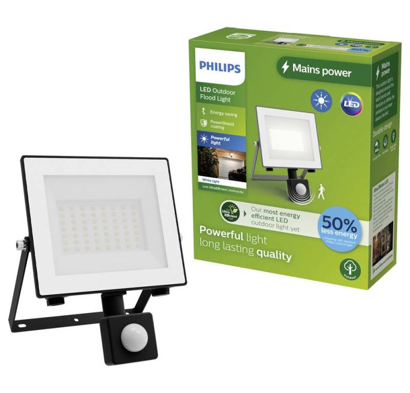 Philips Lighting LED Flutlichtstrahler Philips LED Lois 929004643201 LED-Außenstrahler mit Bewegungsmelder 1 von Philips Lighting