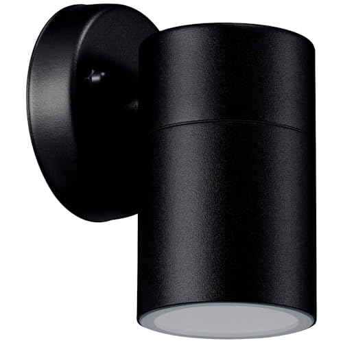 Philips Outdoor Kylis Wandleuchte, max. 25W, exkl. Leuchtmittel, IP44 wetterfest, schwarz von Philips Lighting