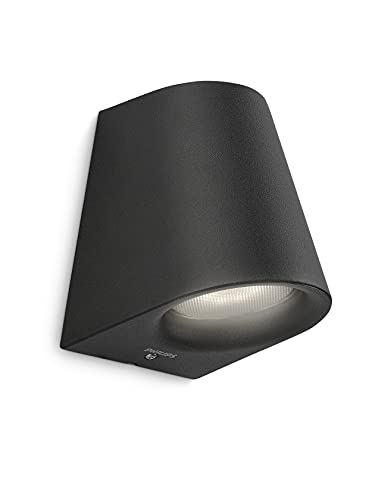 Philips Virga Wandleuchte LED, 1 x 4 W, Schwarz von Philips Lighting