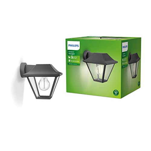 Philips myGarden Alpenglow Wandaußenleuchte, 60W, Anthrazit von Philips