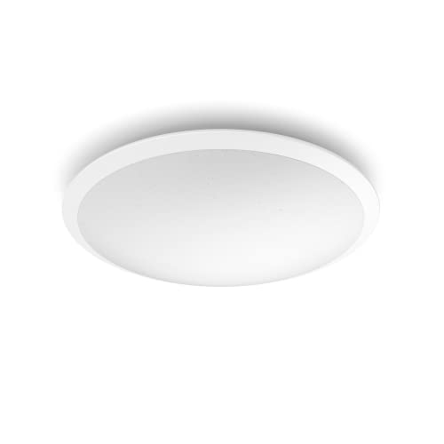 Philips myLiving LED Cavanal Deckenleuchte, SceneSwitch Helligkeitsregelung, 18W, Weiß von Philips Lighting