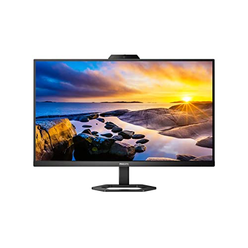 Philips 27E1N5600HE - 27 Zoll QHD USB-C Monitor, Webcam, höhenverstellbar, Lautsprecher (2560x1440, 75 Hz, HDMI, DisplayPort, USB-C, USB Hub) schwarz von Philips