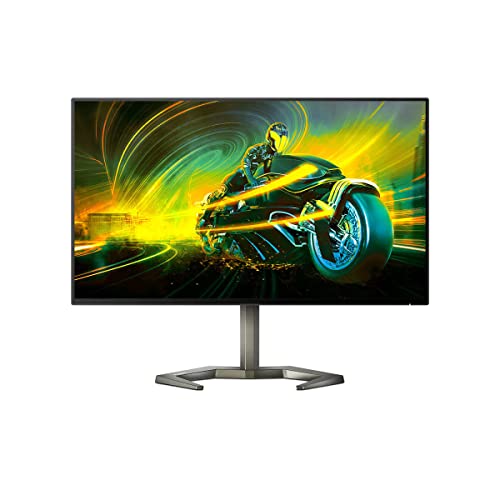 Philips Evnia 27M1F5800 - 27 Zoll UHD Gaming Monitor, HDR600, G-Sync Compatible, FreeSync Premium Pro (3840x2160, 144 Hz, HDMI 2.1, DisplayPort, USB Hub) schwarz von Philips