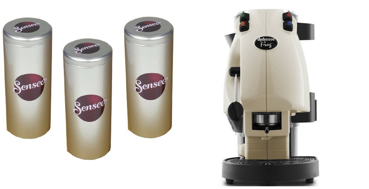 Philips Senseo Kaffeedose Premium Paddose 3 hochwertige Metalldosen für je 20 Kaffeepads INKLUSIVE Didiesse Frog Revolution, Espressomaschine, 1,5 l von Philips Senseo