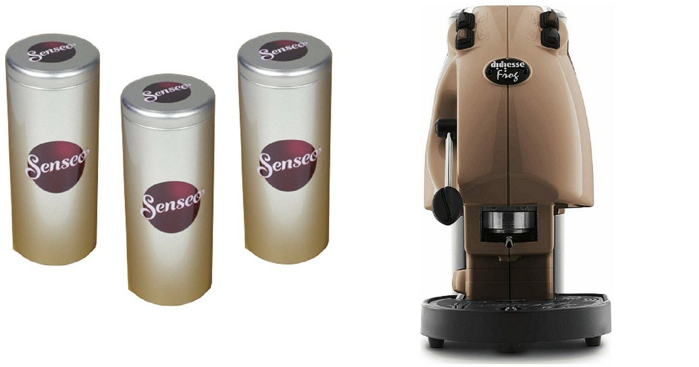 Philips Senseo Kaffeedose Premium Paddose 3 hochwertige Metalldosen für je 20 Kaffeepads INKLUSIVE Didiesse Frog Revolution, Espressomaschine, 1,5 l von Philips Senseo