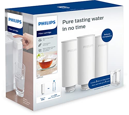 Philips Water - AWP225 - Micro X-Instant Water Filter cartridges, 3-pack, AWP225/31 Philips Water - AWP225 - Micro X-Instant Water Filter cartridges, 3-pack, AWP225/31 von Philips Water