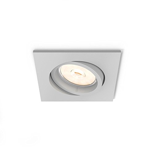 Philips myLiving ENNEPER Grey LED Recessed Spot Light Einbauspot, GU10, 1 Leuchtmittel, LED, 220-240 V, Grau von Philips
