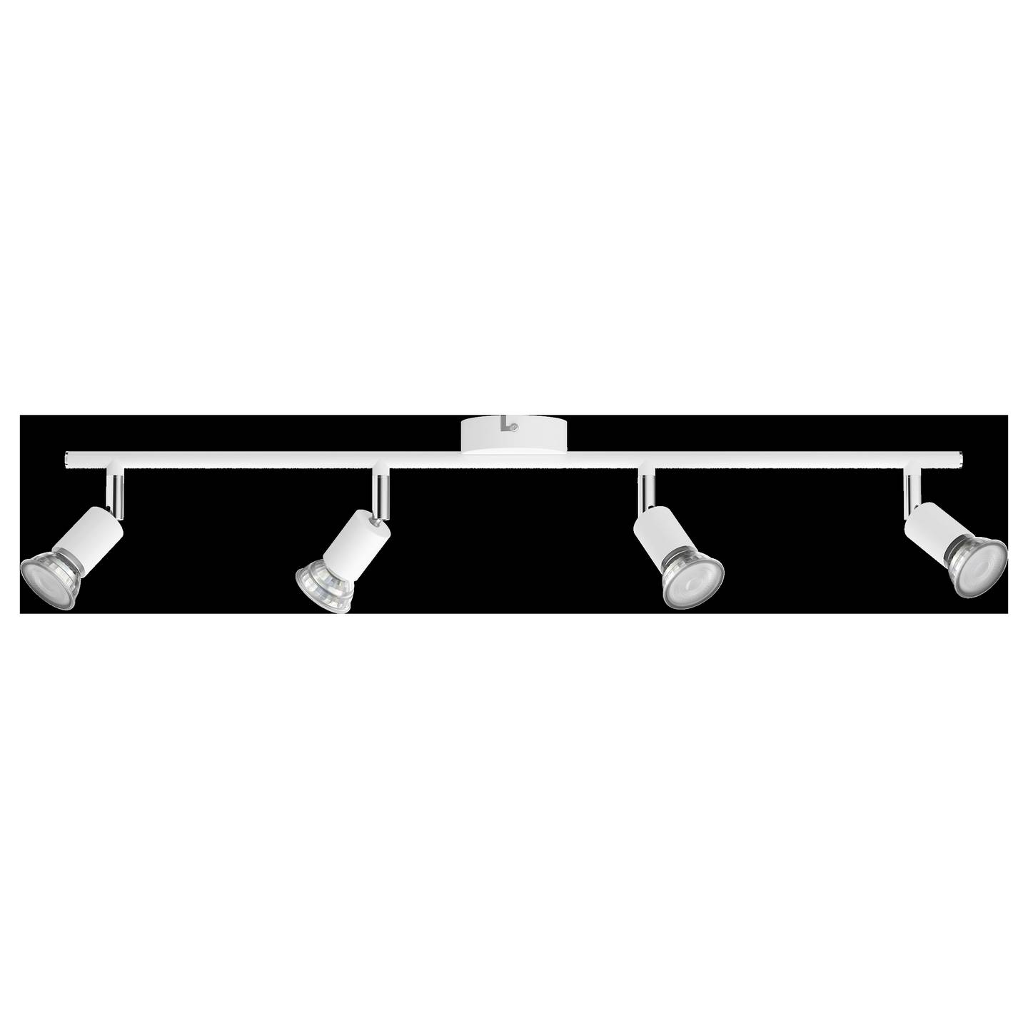 B-Ware Philips Deckenstrahler Spot Licht Weiß Gu10 4er Max 4x50 W Lampenfassung Lampe B-Ware Philips Deckenstrahler Spot Licht Weiß Gu10 4er Max 4x50 W Lampenfassung Lampe von Philips