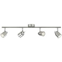 Einstellbare Deckenleuchte PHILIPS - 4 Spots - GU10 - Metall - 93503 - Chrome von Philips