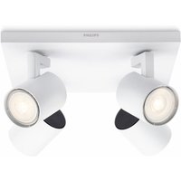 Hochwertige myLiving led Spot Runner in weiß, 4-flammig, - white - Philips von Philips