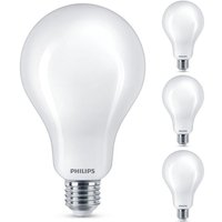 Led Lampe ersetzt 200W, E27 weiß, warmweiß, 3452 Lumen, nicht dimmbar, 4er Pack - white - Philips von Philips