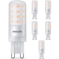 Led Lampe ersetzt 40W, G9 Brenner, warmweiß, 400 Lumen, dimmbar, 6er Pack - white - Philips von Philips