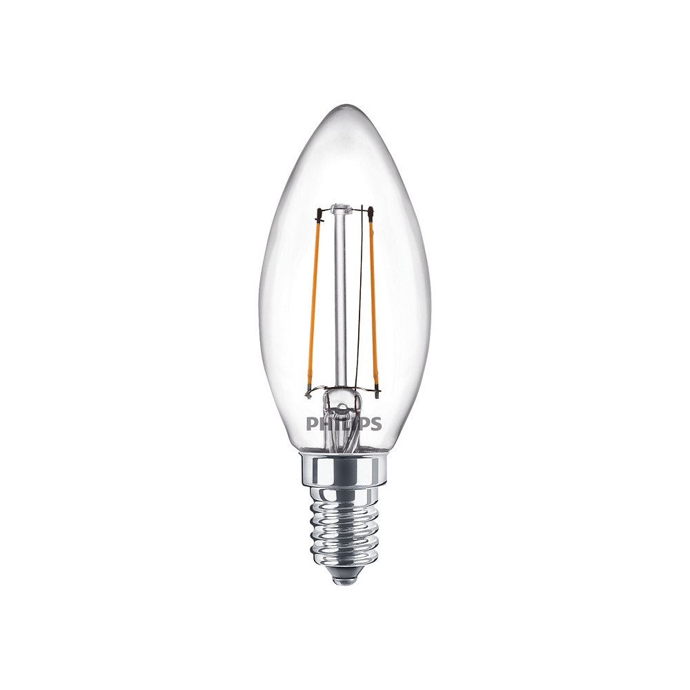 Philips - Leuchtmittel LED 2W Glas Kerzen (250lm) E14 von Philips