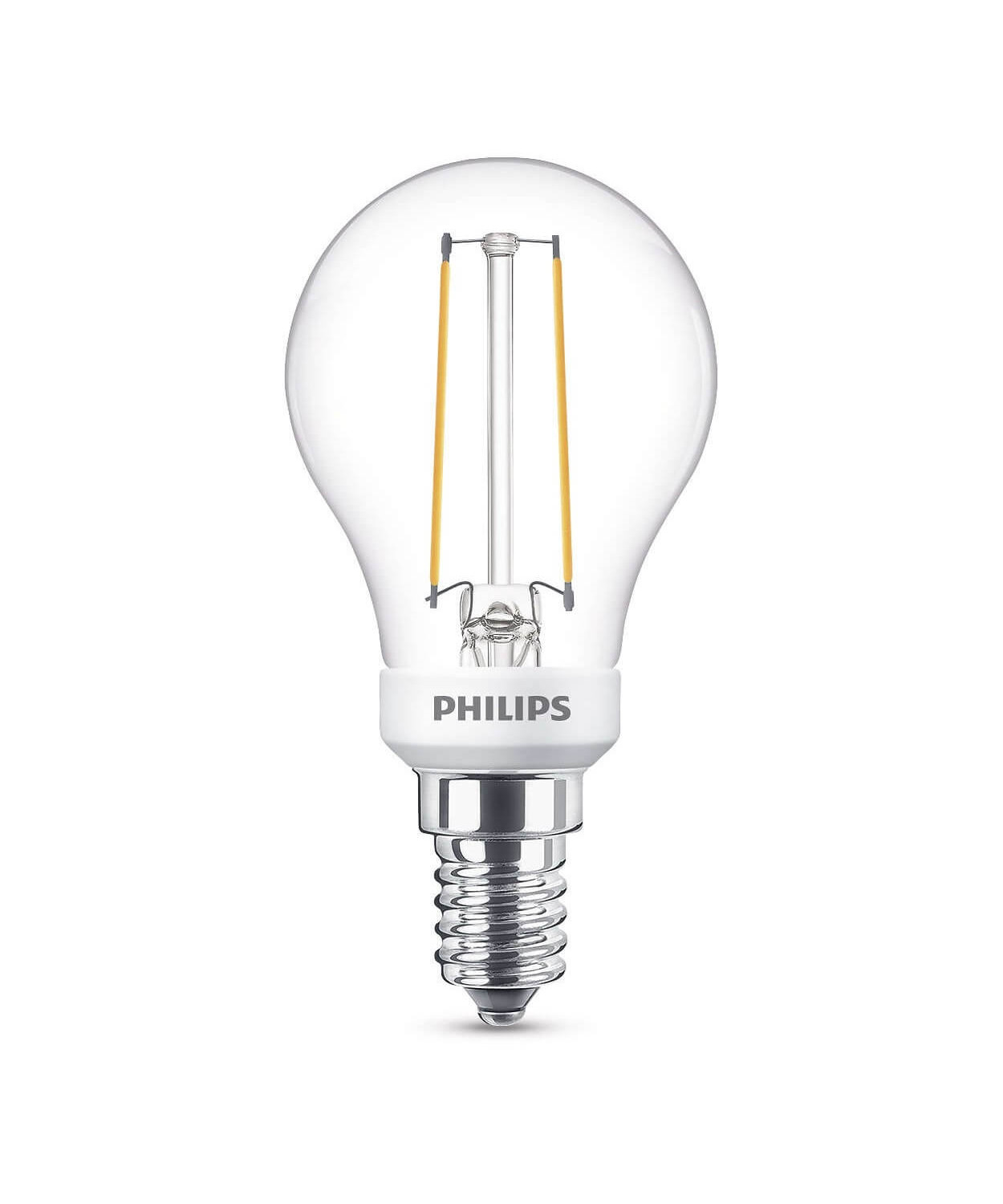 Philips - Leuchtmittel LED 3W Glas Tropfen (250lm) Dimbar E14 von Philips