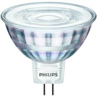 LED-Reflektorlampe GU5,3 MR16 4,4W f 36° 2700K ewws 345lm dc Ø50,5x45,5mm 12V COREPROLEDSPOTND4.4-35WMR1682 - weiß - Philips von Philips