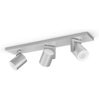 [NEUWERTIG] Philips Hue Argenta Led Spot Deckenleuchte Lampe Dreiflammig Aluminium Leuchte B-Ware von Philips