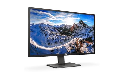 Philips 439P1-43 Zoll UHD USB-C Docking Monitor, HDR400, höhenverstellbar (3840x2160, 60 Hz, HDMI 2.0, DisplayPort, USB-C, RJ45, USB Hub) schwarz Philips 439P1-43 Zoll UHD USB-C Docking Monitor, HDR400, höhenverstellbar (3840x2160, 60 Hz, HDMI 2.0, DisplayPort, USB-C, RJ45, USB Hub) schwarz von Philips Monitors