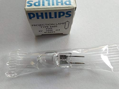 PHILIPS-LICHT NV-Halogenlampe 10W 6605, G4, 6V 6605 10 von Philips