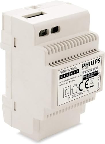 Philips WelcomeEye Power - Trafo 24V/1A - DES 1000 DPS, 531010, Weiß von Philips Domestic Appliances