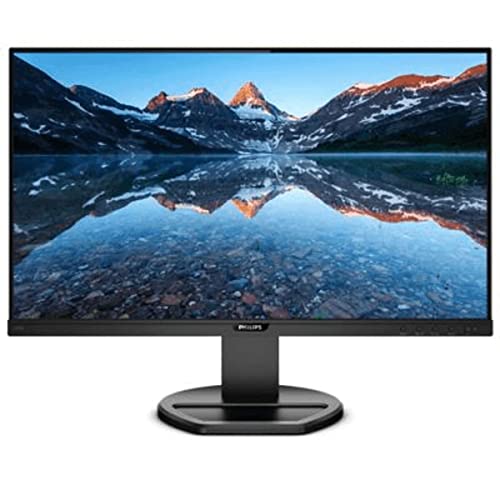 Philips 243B9-24 Zoll FHD USB-C Docking Monitor, höhenverstellbar (1920x1080, 75 Hz, VGA, HDMI, DisplayPort, USB-C, USB Hub) schwarz von Philips