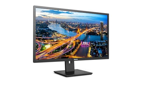 Philips 325B1L - 32 Zoll QHD Monitor, höhenverstellbar (2560x1440, 75 Hz, HDMI, DisplayPort, USB Hub) schwarz von Philips Monitors