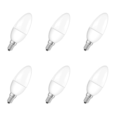 Philips 6er Pack LED Lampe Kerze CorePro LED Candle 5 Watt ersetzt 40 Watt 827 2700K warmweiß E14 | matt | B35 | 470 Lumen Philips 6er Pack LED Lampe Kerze CorePro LED Candle 5 Watt ersetzt 40 Watt 827 2700K warmweiß E14 | matt | B35 | 470 Lumen von Philips