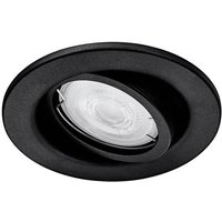 Philips 8720169266858 Fresco LED-Einbauleuchte GU10 4.6W Schwarz von Philips