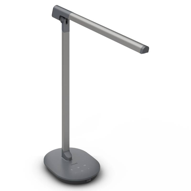 Philips Arbeitsleuchte Sword 12 W 2700-6500 K 650 lm mit Netzkabel Dunkelgrau von Philips