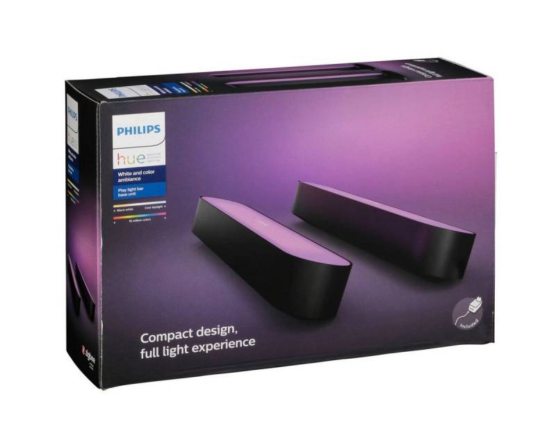 Philips Außen-Wandleuchte Hue Play Lightbar Doppelpack LED von Philips
