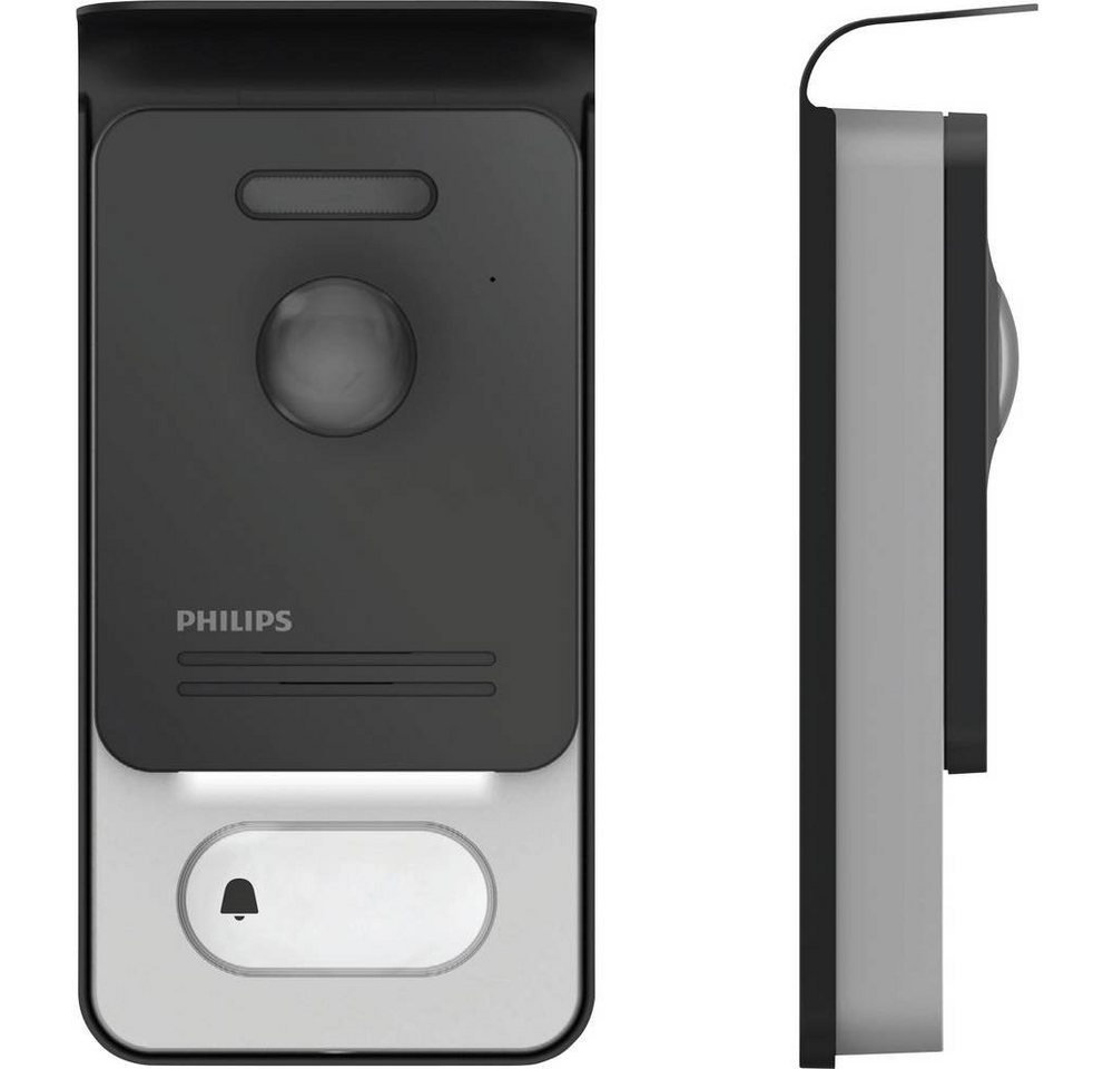 Philips Aussenstation-WelcomeEye Outdoor-DES 9900 Video-Türsprechanlage (Beleuchtetes Namensschild) von Philips