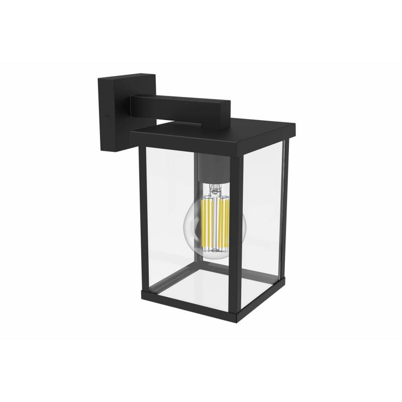 Philips Außenwandleuchte Außenlampe Außenleuchte Lampe Schwarz E27 23 6x17 4cm B-Ware von Philips
