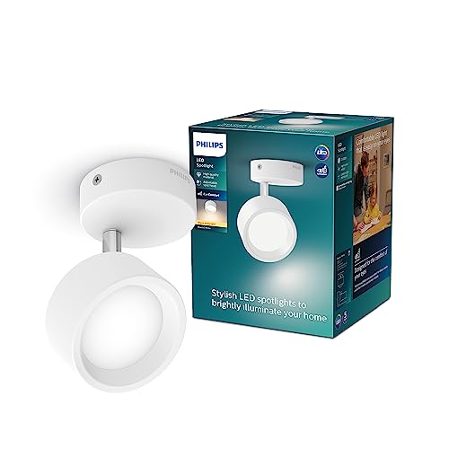 Philips Bracia Spotleuchte, einflammig, 1x5.5W, warmweiß, weiß von Philips