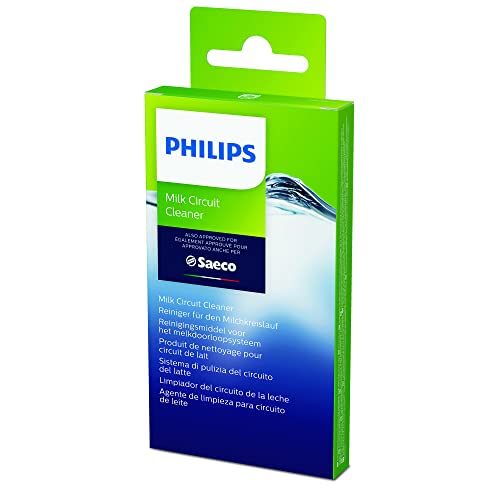 Philips Original CA6705/10 Milchkreislauf Reiniger, für Philips, Saeco und andere Kaffeevollautomaten, 6 Beutel je 2 g Philips Original CA6705/10 Milchkreislauf Reiniger, für Philips, Saeco und andere Kaffeevollautomaten, 6 Beutel je 2 g von Philips