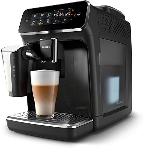 Philips Cafeteras Espresso completamente automáticas EP3241/50 LatteGo, Polykarbonat, 275 kilograms, Schwarz von Philips