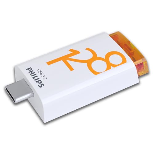 Philips Click Edition USB-C Anschluss USB 3.2 Gen 1 USB-Flash-Laufwerk USB-Stick 128 GB für PC, Laptop, Smartphone, Tablet mit USB-C-Anschluss, Lesegeschwindigkeit bis zu 120 MB/s Philips Click Edition USB-C Anschluss USB 3.2 Gen 1 USB-Flash-Laufwerk USB-Stick 128 GB für PC, Laptop, Smartphone, Tablet mit USB-C-Anschluss, Lesegeschwindigkeit bis zu 120 MB/s von Philips