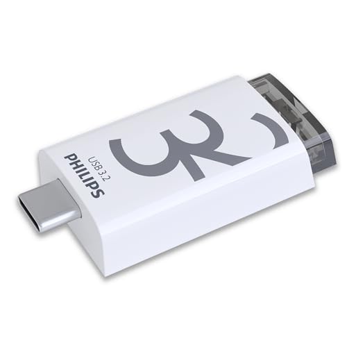 Philips Click Edition USB-C Anschluss USB 3.2 Gen 1 USB-Flash-Laufwerk USB-Stick 32 GB für PC, Laptop, Smartphone, Tablet mit USB-C-Anschluss, Lesegeschwindigkeit bis zu 120 MB/s Philips Click Edition USB-C Anschluss USB 3.2 Gen 1 USB-Flash-Laufwerk USB-Stick 32 GB für PC, Laptop, Smartphone, Tablet mit USB-C-Anschluss, Lesegeschwindigkeit bis zu 120 MB/s von Philips