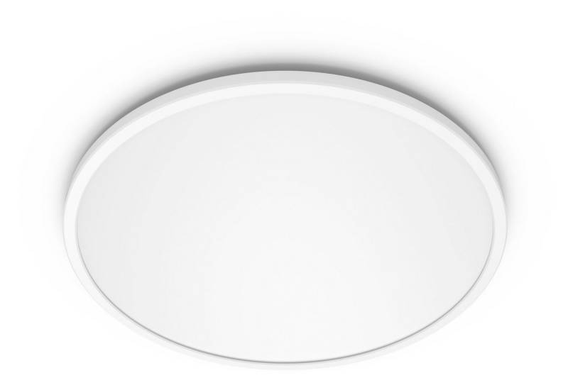 Philips Deckenleuchte Superslim 3-in-1 SceneSwitch CL550 18W 1500lm 2700K, weiß, Dimmfunktion, LED fest integriert, Warmweiß, dimmbar mit Lichtschalter Philips Deckenleuchte Superslim 3-in-1 SceneSwitch CL550 18W 1500lm 2700K, weiß, Dimmfunktion, LED fest integriert, Warmweiß, dimmbar mit Lichtschalter von Philips