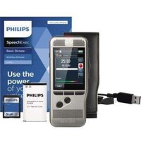 Philips - Diktiergerät Digital Pocket Memo DPM7200 5,3 x 1,5 x 12,3 cm (b x h x t) 2.800 (sp) 1.400 (qp) 200 (MP3) 108 (pcm Voice) 52 (pcm Stereo)h von Philips