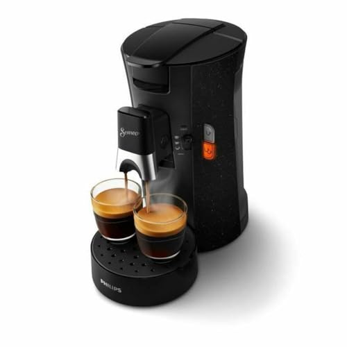Philips Domestic Appliances CSA240/21 Kaffeepadmaschine Senseo Select, Intensity Plus, Crema Plus, Memo-Funktion, Schwarz mit gesprenkeltem Effekt Philips Domestic Appliances CSA240/21 Kaffeepadmaschine Senseo Select, Intensity Plus, Crema Plus, Memo-Funktion, Schwarz mit gesprenkeltem Effekt von Philips Domestic Appliances