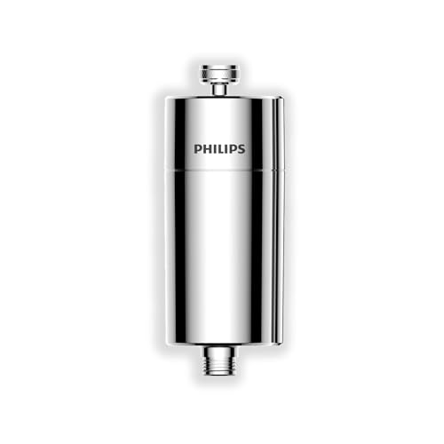 Philips Water - Inline-Duschfilter - Reduziert Chlor um bis zu 99 Prozent, Geeignet für alle Duschschläuche und Wasserhähne, chrome von Philips Water