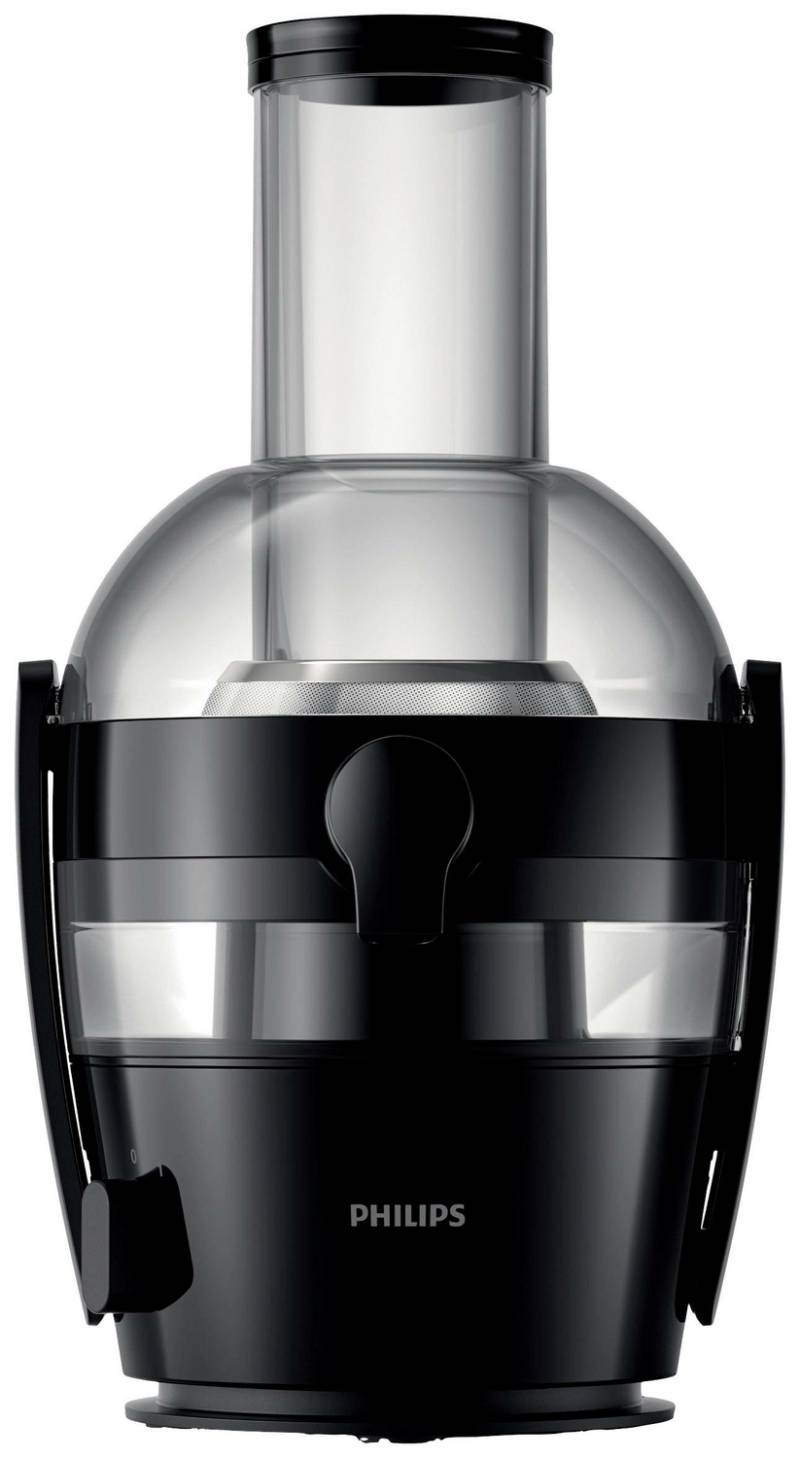 Philips Entsafter Saftpresse Zentrifugal Entsafter Saft 800 W Quick Clean Schwarz B-Ware von Philips