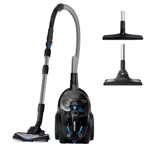 Philips FC9741/09 beutelloser Staubsauger PowerPro Expert (TriActive Standard-Düse, 900 W, 2 L Staubvolumen, integriertes Zubehör) schwarz von Philips Domestic Appliances