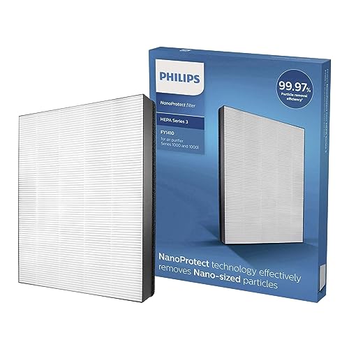 Philips Original NanoProtect Filter für Luftreiniger Series 1000, Kompatibel für AC2729/10 & AC121x/10, FY1410/30 von Philips Domestic Appliances