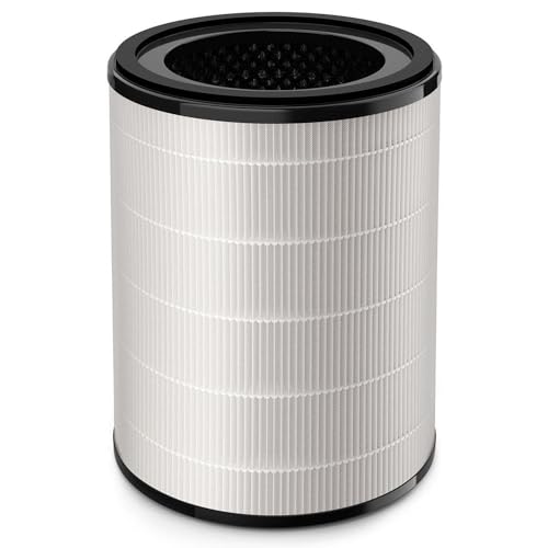 Philips Serie 3 Nano Protect Filter, Aktivkohle, 36 Monate Lebensdauer, Kompatibel mit AC2939, Schützt Sie vor Pollen, Staub, Tierhaaren und Gasen, Räume bis zu 98 m² (FY2180/30) von Philips Domestic Appliances