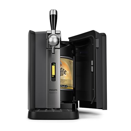 Philips PerfectDraft - Bierzapfmaschine, 6-Liter-Fässer, 30 Tage Bier, 3 °C LCD-Display, 70 W Leistung (HD3720/25), 49.4 x 26.1 x 44.4 cm Philips PerfectDraft - Bierzapfmaschine, 6-Liter-Fässer, 30 Tage Bier, 3 °C LCD-Display, 70 W Leistung (HD3720/25), 49.4 x 26.1 x 44.4 cm von Philips Domestic Appliances