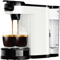 Philips HD6592/04 Kaffeepadmaschine Weiß mit Filterkaffee-Funktion, Isolierkanne von Philips